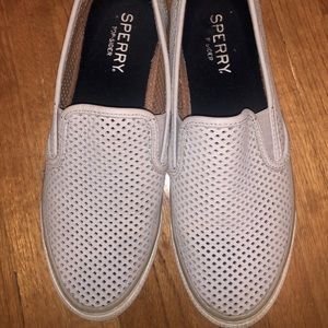 Speedy slip on boat shoes